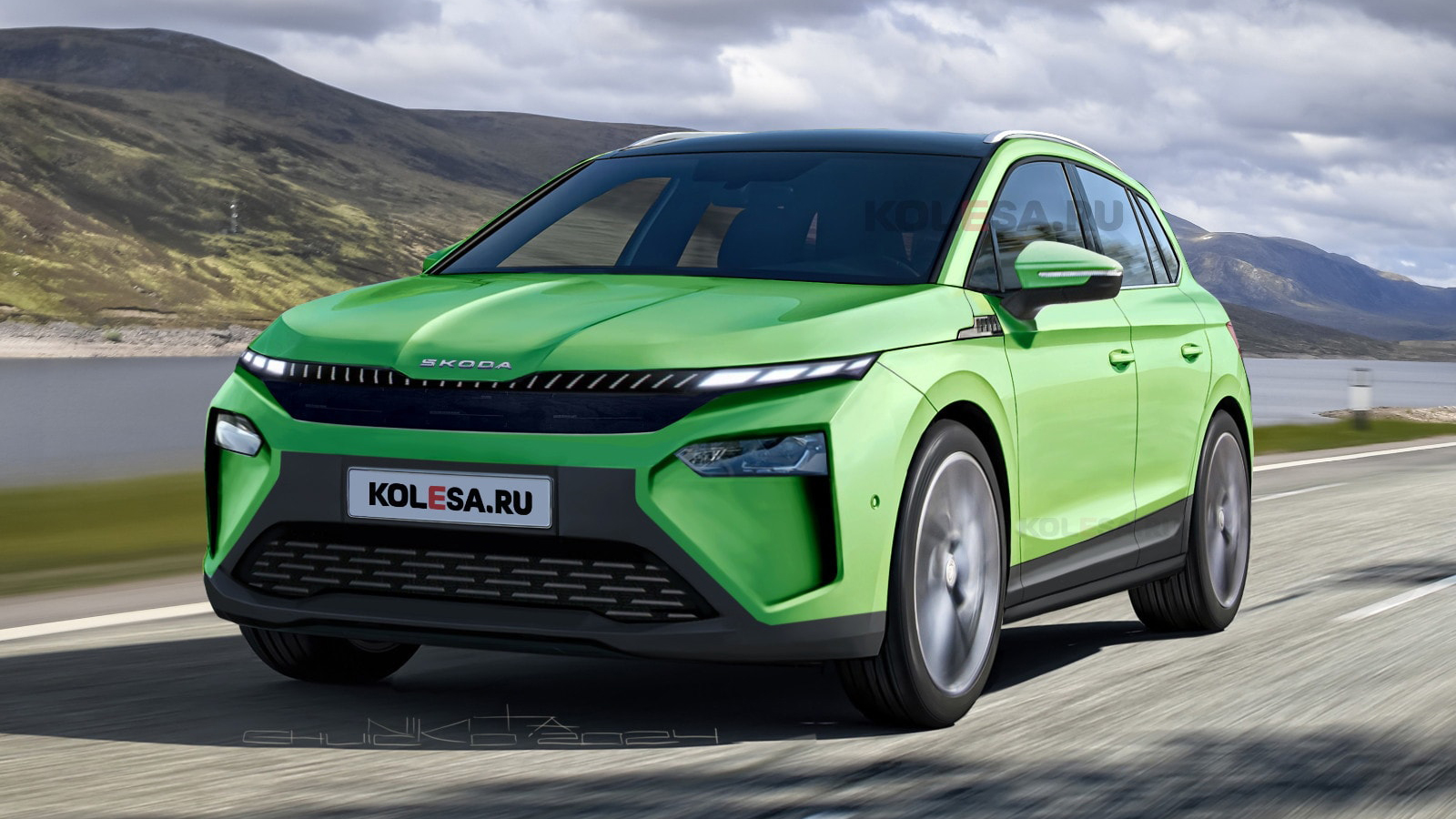 Τα σχέδια είναι ανεξάρτητα της Skoda και προέρχονται από την ιστοσελίδα Kolesa.